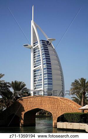 United Arab Emirates, Dubai, Burj al-Arab hotel View Large Photo Image Picture - United Arab Emirates, Dubai, Burj al-Arab hotel. Fotosearch