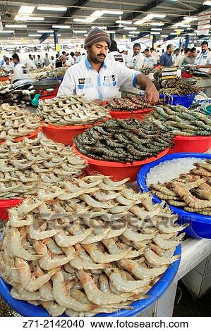United Arab Emirates, Dubai, Deira, Fish Market,. View Large Photo Image Stock Image - United Arab Emirates, Dubai, Deira, Fish Market,.. Fotosearch
