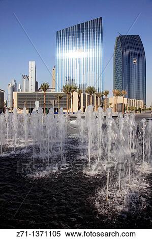 Stock Photography - United Arab Emirates, Dubai, Emaar Buildings.. Fotosearch