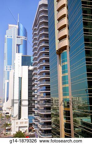 United Arab Emirates, Dubai, Trade Centre, Sheikh Zayed Road, HHHR Tower View Large Photo Image Stock Photograph - United Arab Emirates, Dubai, Trade Centre, Sheikh Zayed Road, HHHR Tower. Fotosearch