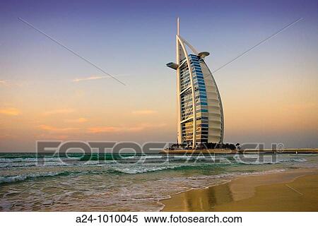 Stock Photography - United Arab Emirates January-2010 Dubai City Burj Al Arab Hotel.. Fotosearch