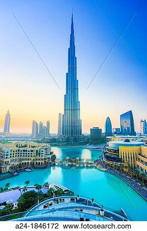 United Arab Emirates UAE, Dubai City, Down Town Dubai, Burj Khalifa Bldg View Large Photo Image Stock Image - United Arab Emirates UAE, Dubai City, Down Town Dubai, Burj Khalifa Bldg. Fotosearch