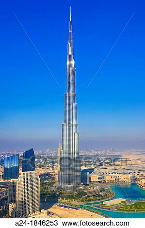 United Arab Emirates UAE, Dubai City, Down Town Dubai, Burj Khalifa Bldg View Large Photo Image Stock Image - United Arab Emirates UAE, Dubai City, Down Town Dubai, Burj Khalifa Bldg. Fotosearch