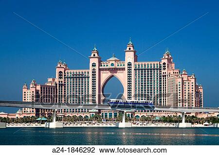 United Arab Emirates UAE, Dubai City, The Palm Jumeirah, Atlantis Bldg View Large Photo Image Stock Image - United Arab Emirates UAE, Dubai City, The Palm Jumeirah, Atlantis Bldg. Fotosearch