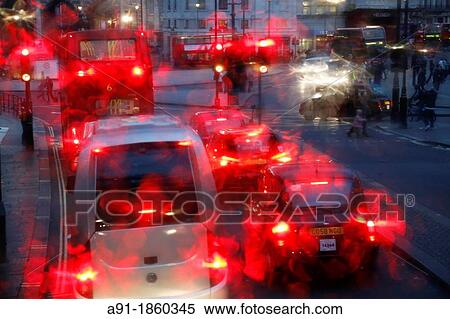 United Kingdom, city of London, view from a bus on a rainy day View Large Photo Image Stock Photography - United Kingdom, city of London, view from a bus on a rainy day. Fotosearch