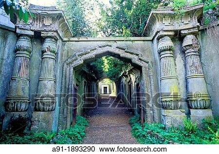 UNITED KINGDOM LONDON HIGHGATE CIMETERY View Large Photo Image Stock Image - UNITED KINGDOM LONDON HIGHGATE CIMETERY. Fotosearch