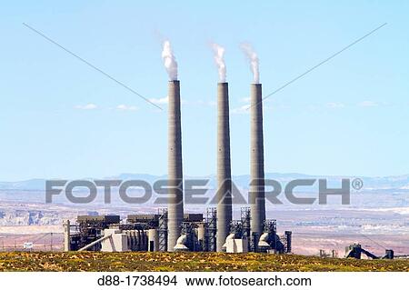 United States, Arizona, Navajo Nation, Page, Navajo Generating Plant View Large Photo Image Picture - United States, Arizona, Navajo Nation, Page, Navajo Generating Plant. Fotosearch