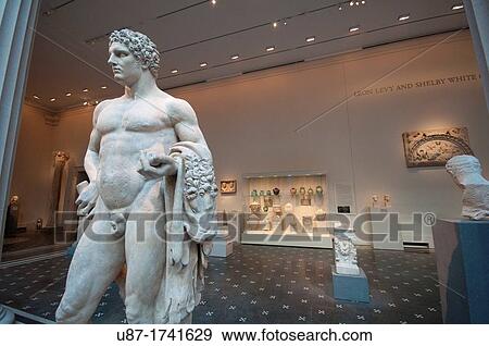 United States, New York City, Manhattan, East Side, Metropolitan Museum of Art, Greek and Roman Galleries, Marble Statue of a Youthful Hercules View Large Photo Image Stock Photo - United States, New York City, Manhattan, East Side, Metropolitan Museum of Art, Greek and Roman Galleries, Marble Statue of a Youthful Hercules. Fotosearch