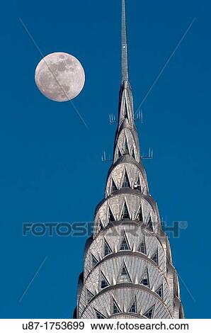 Stock Photo - United States, New York City, Manhattan, Chrysler Building. Fotosearch