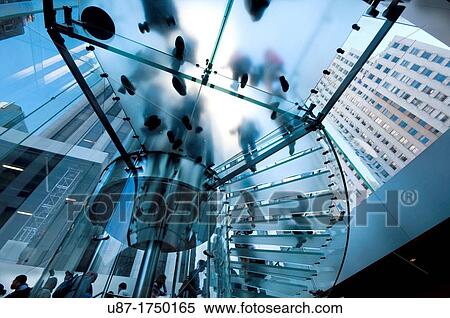 United States, New York City, Manhattan, Apple store on the 5th Avenue View Large Photo Image Stock Photography - United States, New York City, Manhattan, Apple store on the 5th Avenue. Fotosearch