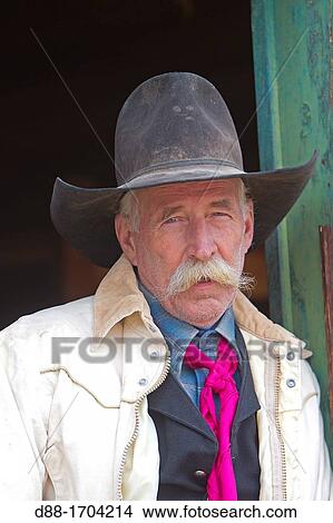 Picture - United States, Wyoming, Shell, The Hideout Guest Ranch, cow-boy, Boots. Fotosearch