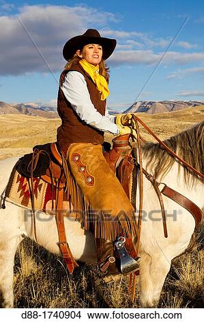 United States, Wyoming, Shell, The Hideout Guest Ranch, cow-boy View Large Photo Image Picture - United States, Wyoming, Shell, The Hideout Guest Ranch, cow-boy. Fotosearch