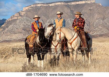 United States, Wyoming, Shell, The Hideout Guest Ranch, cow-boys View Large Photo Image Stock Image - United States, Wyoming, Shell, The Hideout Guest Ranch, cow-boys. Fotosearch