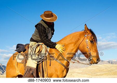 United States, Wyoming, Shell, The Hideout Guest Ranch, cow-boy View Large Photo Image Stock Image - United States, Wyoming, Shell, The Hideout Guest Ranch, cow-boy. Fotosearch