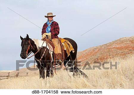 United States, Wyoming, Shell, The Hideout Guest Ranch, cowgirl View Large Photo Image Stock Photo - United States, Wyoming, Shell, The Hideout Guest Ranch, cowgirl. Fotosearch