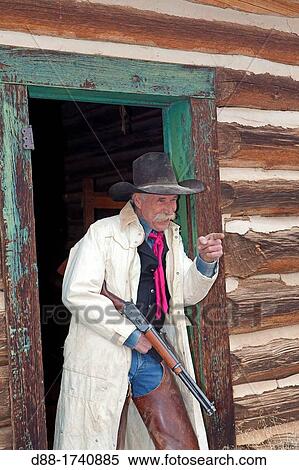 United States, Wyoming, Shell, The Hideout Guest Ranch, cowboy View Large Photo Image Stock Photography - United States, Wyoming, Shell, The Hideout Guest Ranch, cowboy. Fotosearch