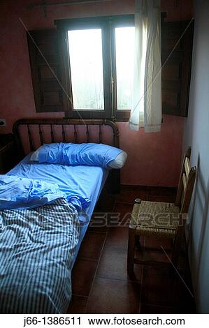 Stock Image - Unmade bed.. Fotosearch