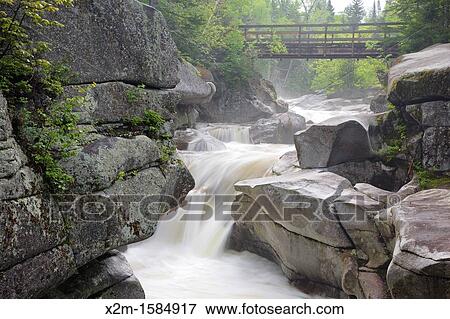 Upper Ammonoosuc Falls, which are located along the Ammonoosuc River in the White Mountains, New Hampshire USA View Large Photo Image Stock Photo - Upper Ammonoosuc Falls, which are located along the Ammonoosuc River in the White Mountains, New Hampshire USA. Fotosearch