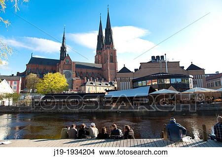 Uppsala Sweden, Cathedral, Fyres? n. View Large Photo Image Picture - Uppsala Sweden, Cathedral, Fyres? n.. Fotosearch