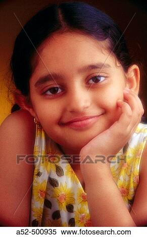 Stock Photography - Urban girl. India.. Fotosearch