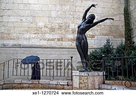 Urban sculpture, Reus, Catalonia, Spain. View Large Photo Image Picture - Urban sculpture, Reus, Catalonia, Spain.. Fotosearch