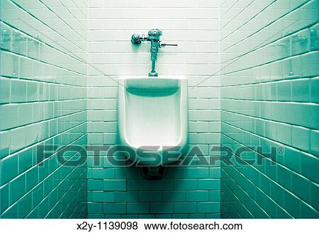 Urinal in men's restroom View Large Photo Image Stock Photo - Urinal in men's restroom. Fotosearch
