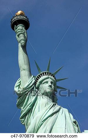 Stock Photo - US New York Statue of Liberty. Fotosearch