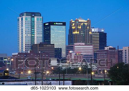 USA, Alabama, Birmingham, city view from the east, dawn View Large Photo Image Stock Image - USA, Alabama, Birmingham, city view from the east, dawn. Fotosearch