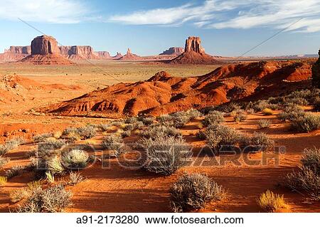 USA, Arizona, Navajo reservation, Monument Valley tribal park View Large Photo Image Stock Image - USA, Arizona, Navajo reservation, Monument Valley tribal park. Fotosearch