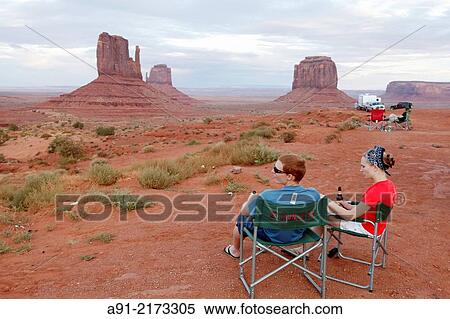 Stock Photography - USA, Arizona, Navajo reservation, Monument Valley tribal park. Fotosearch