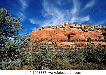 USA, ARIZONA, NEAR SEDONA, VIEW OF RED ROCK MOUNTAINS FROM DEVIL? S BRIDGE HIKE. View Large Photo Image Stock Photo - USA, ARIZONA, NEAR SEDONA, VIEW OF RED ROCK MOUNTAINS FROM DEVIL? S BRIDGE HIKE.. Fotosearch