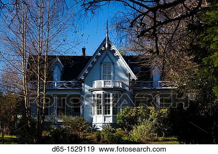 USA, California, Northern California, North Coast, Ferndale, Shaw House, Victorian-era Butterfat Mansion, now a hotel View Large Photo Image Stock Photo - USA, California, Northern California, North Coast, Ferndale, Shaw House, Victorian-era Butterfat Mansion, now a hotel. Fotosearch