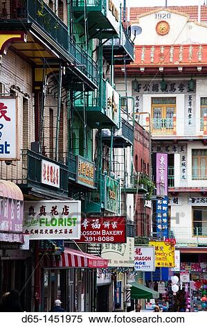 USA, California, San Francisco, Chinatown, Chinatown building detail View Large Photo Image Stock Photography - USA, California, San Francisco, Chinatown, Chinatown building detail. Fotosearch