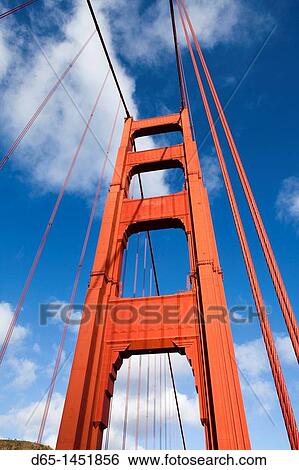 USA, California, San Francisco, The Presidio, Golden Gate National Recreation Area, Golden Gate Bridge, detail View Large Photo Image Stock Photograph - USA, California, San Francisco, The Presidio, Golden Gate National Recreation Area, Golden Gate Bridge, detail. Fotosearch
