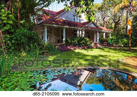USA, Florida, Coral Gables, The Merrick House, former home of town developer George Merrick. View Large Photo Image Stock Photography - USA, Florida, Coral Gables, The Merrick House, former home of town developer George Merrick.. Fotosearch