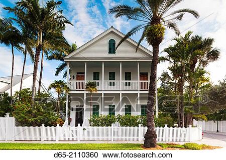 USA, Florida, Florida Keys, Key West, Truman Annex, house detail. View Large Photo Image Stock Image - USA, Florida, Florida Keys, Key West, Truman Annex, house detail.. Fotosearch