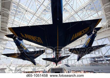 USA, Florida, Florida Panhandle, Pensacola, National Naval Aviation Museum, NAS Pensacola, display of A-4 Blue Angels jets View Large Photo Image Stock Photo - USA, Florida, Florida Panhandle, Pensacola, National Naval Aviation Museum, NAS Pensacola, display of A-4 Blue Angels jets. Fotosearch