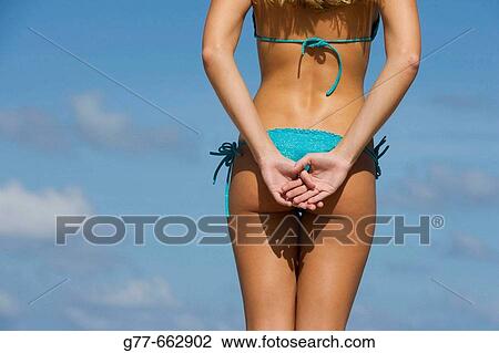 Usa. Florida. Miami. Key Biscayne. Woman on the beach of Crandon Beach. View Large Photo Image Stock Image - Usa. Florida. Miami. Key Biscayne. Woman on the beach of Crandon Beach.. Fotosearch