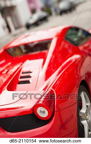 USA, Florida, Miami, Miami Design District, Ferrari sportscar. View Large Photo Image Picture - USA, Florida, Miami, Miami Design District, Ferrari sportscar.. Fotosearch