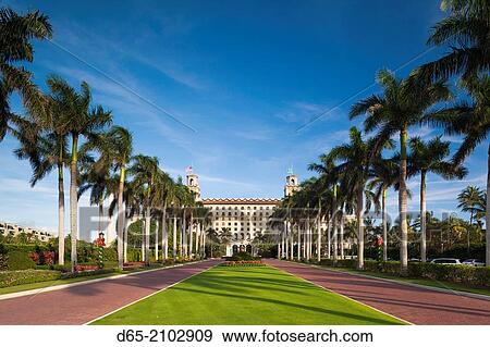 USA, Florida, Palm Beach, The Breakers Hotel. View Large Photo Image Stock Photo - USA, Florida, Palm Beach, The Breakers Hotel.. Fotosearch