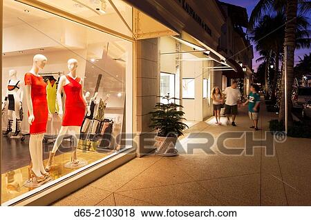 USA, Florida, Palm Beach, Worth Avenue, exterior of Herve Leger store, dusk. View Large Photo Image Stock Photo - USA, Florida, Palm Beach, Worth Avenue, exterior of Herve Leger store, dusk.. Fotosearch