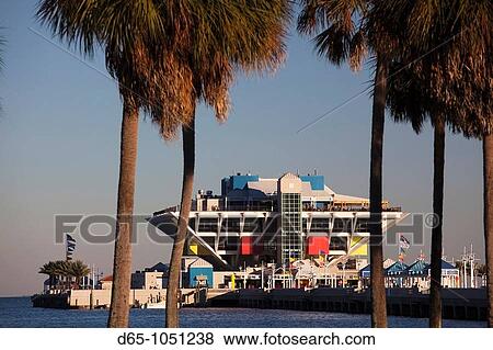 USA, Florida, St Petersburg, The Pier, Tampa Bay, sunset View Large Photo Image Stock Photo - USA, Florida, St Petersburg, The Pier, Tampa Bay, sunset. Fotosearch