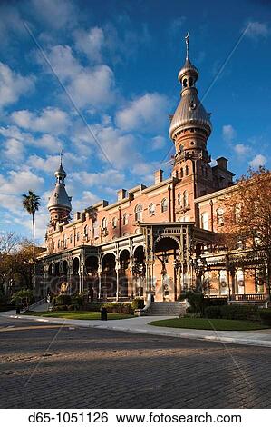 Stock Photograph - USA, Florida, Tampa, Henry B Plant Museum. Fotosearch