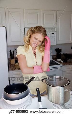 Stock Image - Usa. Miami. Woman Lifestyle.. Fotosearch