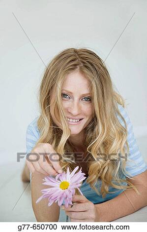 Stock Image - Usa. Miami. Woman Lifestyle.. Fotosearch