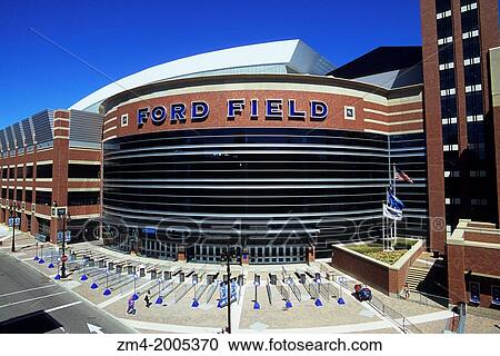 USA, MICHIGAN, DETROIT, FORD FIELD. View Large Photo Image Stock Image - USA, MICHIGAN, DETROIT, FORD FIELD.. Fotosearch