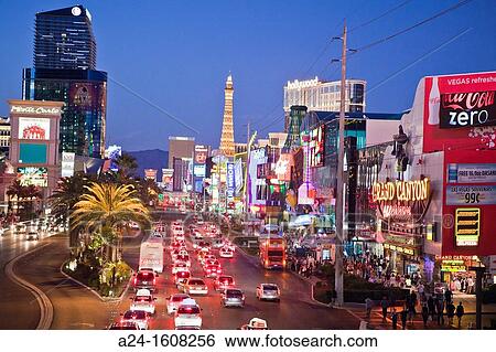 USA-Nevada-Las Vegas City-The Strip Avenue View Large Photo Image Stock Photograph - USA-Nevada-Las Vegas City-The Strip Avenue. Fotosearch
