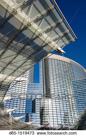 USA, Nevada, Las Vegas, CityCenter, glass awning detail View Large Photo Image Stock Image - USA, Nevada, Las Vegas, CityCenter, glass awning detail. Fotosearch
