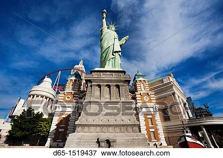 USA, Nevada, Las Vegas, New York-New York Hotel, Statue of Liberty View Large Photo Image Stock Photo - USA, Nevada, Las Vegas, New York-New York Hotel, Statue of Liberty. Fotosearch