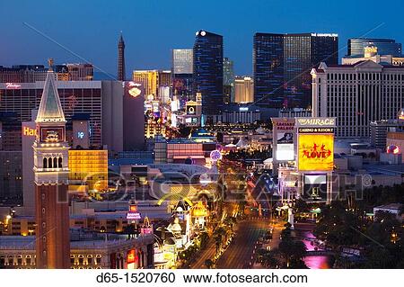 USA, Nevada, Las Vegas, The Strip, Las Vegas Boulevard, high vantage view, dawn View Large Photo Image Stock Image - USA, Nevada, Las Vegas, The Strip, Las Vegas Boulevard, high vantage view, dawn. Fotosearch